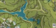 Nilotpala lotus locations near the waterfall (Image via Genshin Impact)